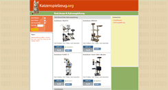 Desktop Screenshot of katzenspielzeug.org